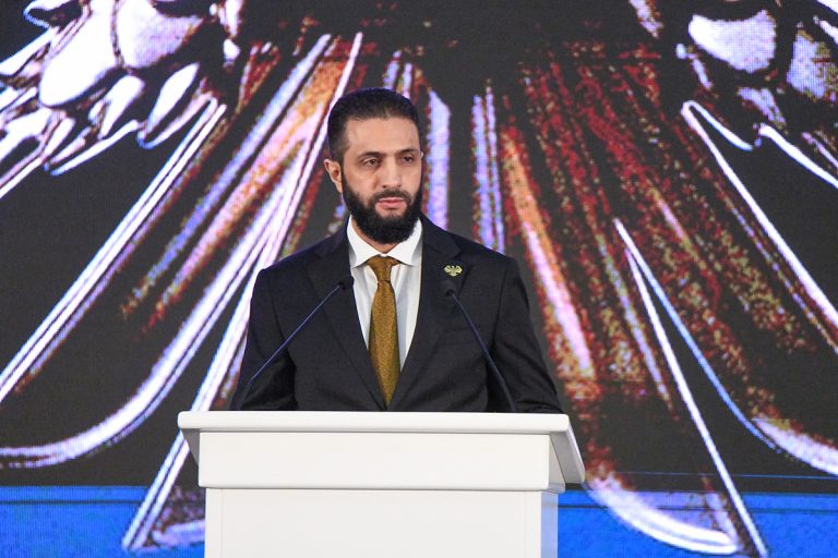 الرئيس السوري أحمد الشرع (أ ف ب)