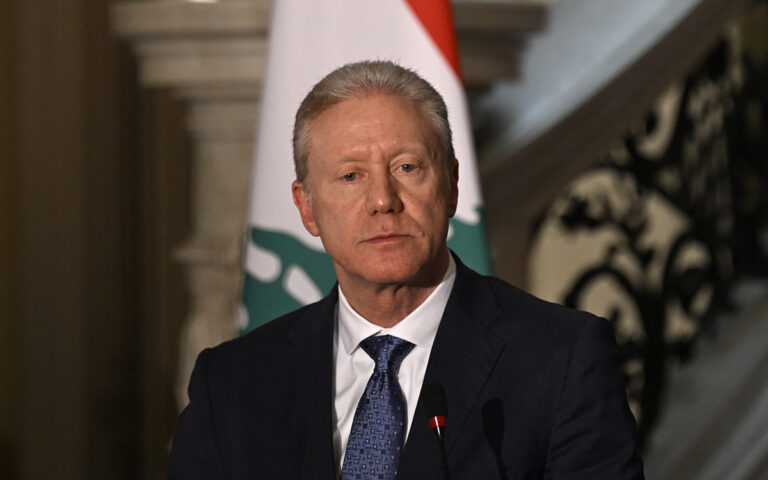 وزير الخارجية اللبناني يوسف رجي (أ ف ب)