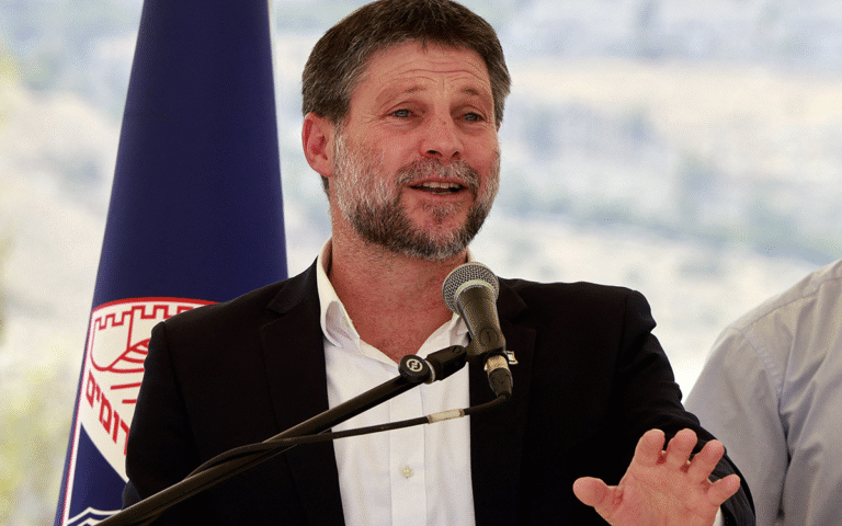 وزير المالية الإسرائيلي بتسلئيل سموتريش (أ ف ب)