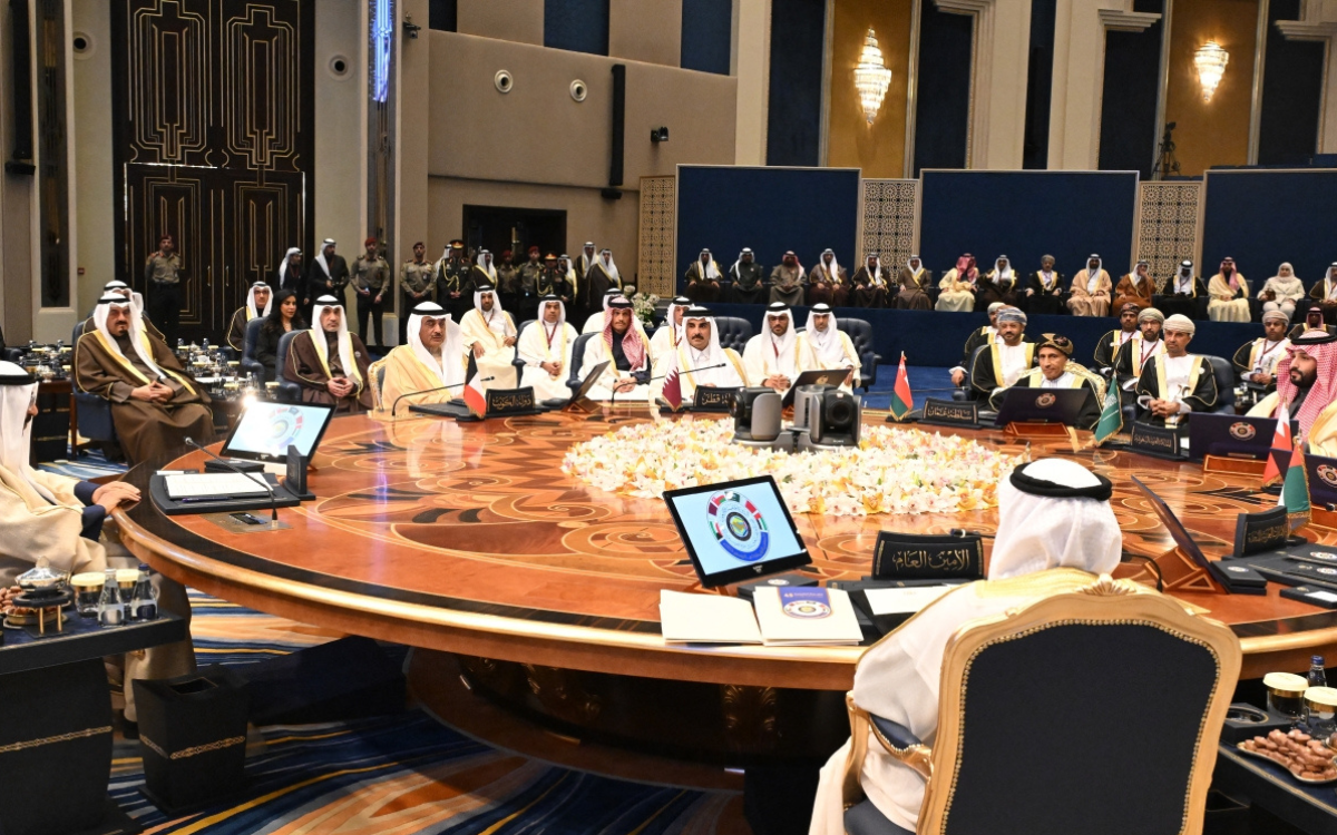 قمة قادة مجلس التعاون الخليجي، التي عُقدت في الكويت في 1 ديسمبر 2024 (أ ف ب)