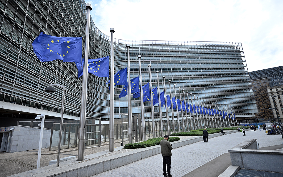 مقر الاتحاد الأوروبي (أ ف ب)