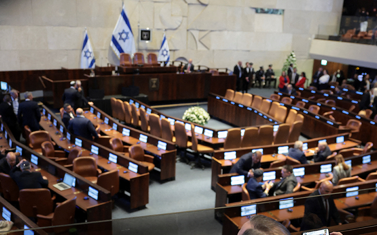 الكنيست الإسرائيلي (أ ف ب)