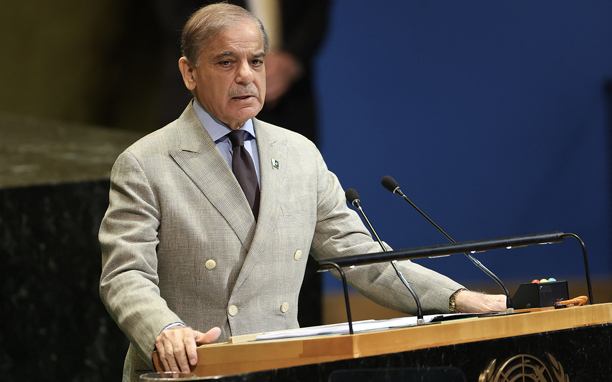 رئيس الوزراء الباكستاني شهباز شريف (أ ف ب)