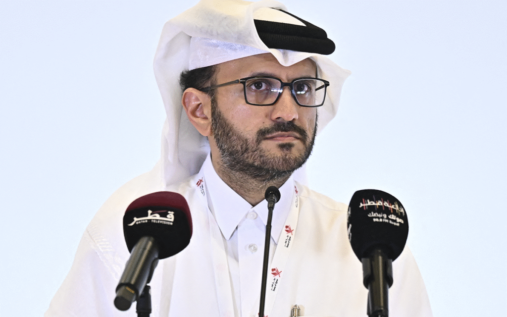 المتحدث باسم وزارة الخارجية القطرية ماجد الأنصاري (أ ف ب)