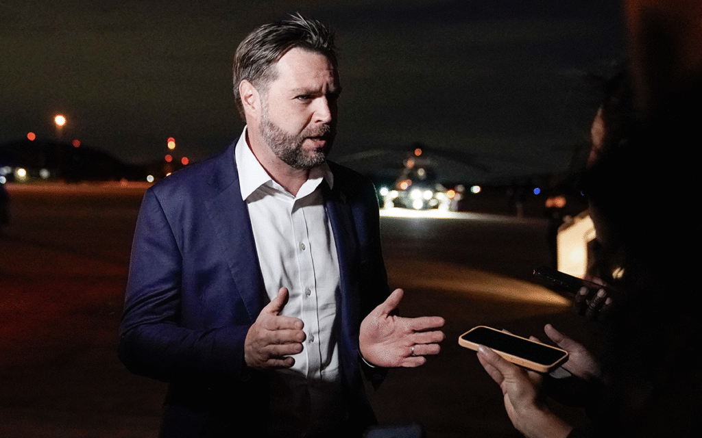 نائب الرئيس الأمريكي، جي دي فانس (أ ف ب)