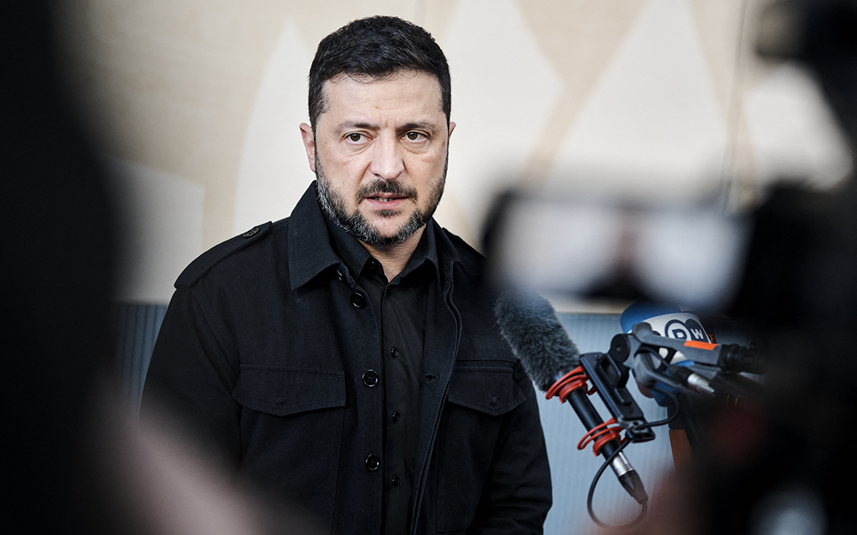 فولوديمير زيلينسكي (أ ف ب)