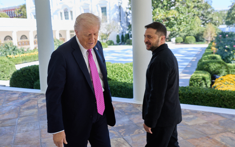 زيلنيسكي خلا لقاء ترامب (أ ف ب)