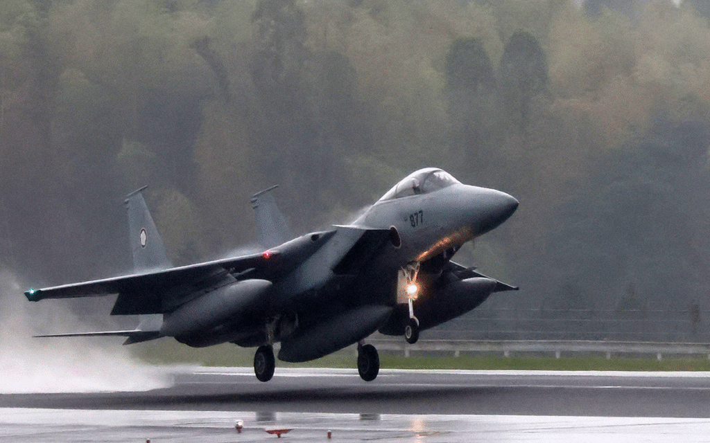 طائرة F-15 (أ ف ب)