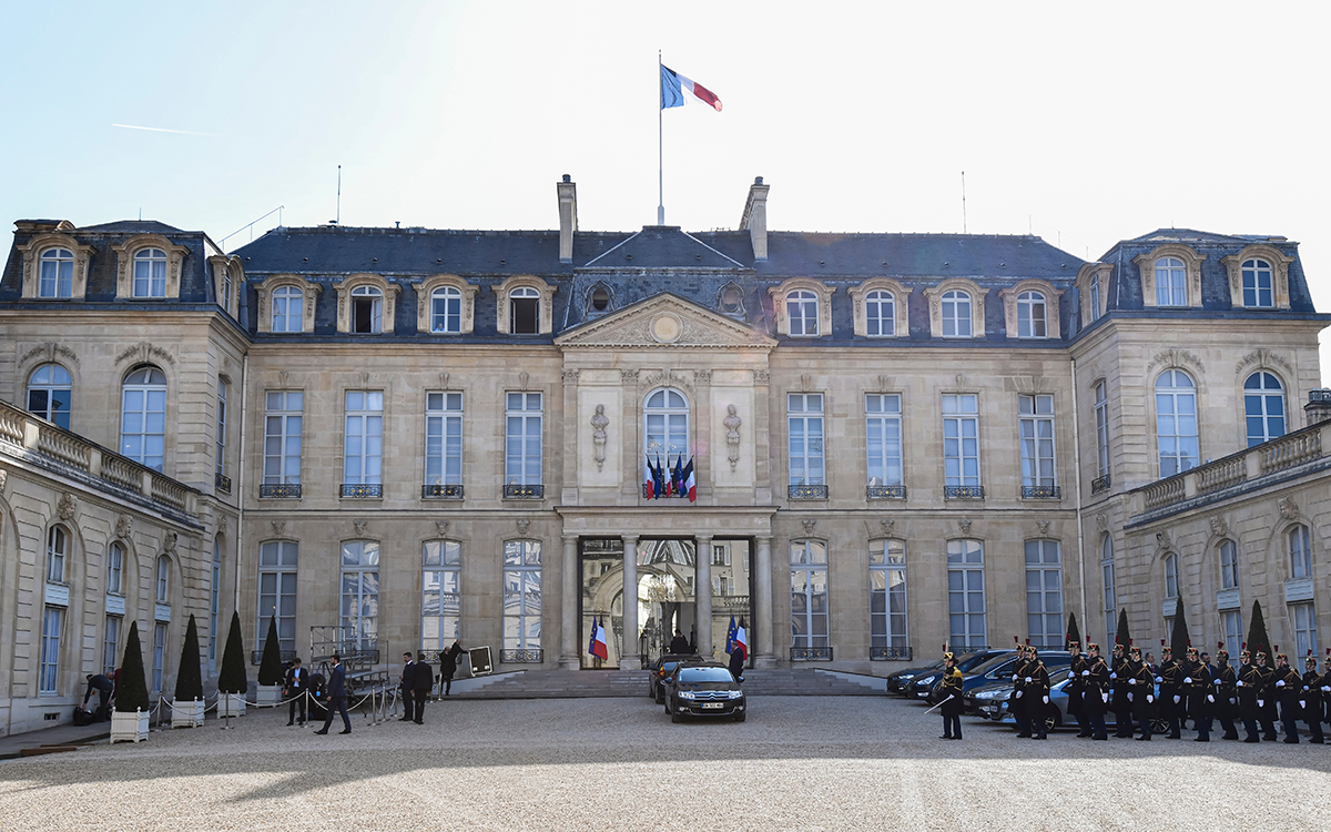 قصر الإليزيه في باريس (أ ف ب)