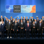 قادة دول الناتو خلال اجتماعهم الأخير (أ ف ب)