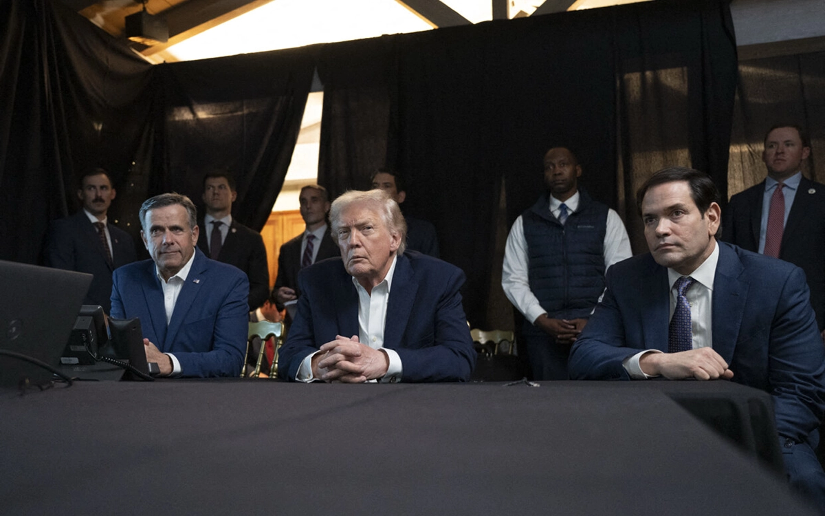 ترامب وروبيو ومدير وكالة المخابرات المركزية يتابعون بثاً مباشراً عن بُعد لمهمة القبض على مادورو (أ ف ب)