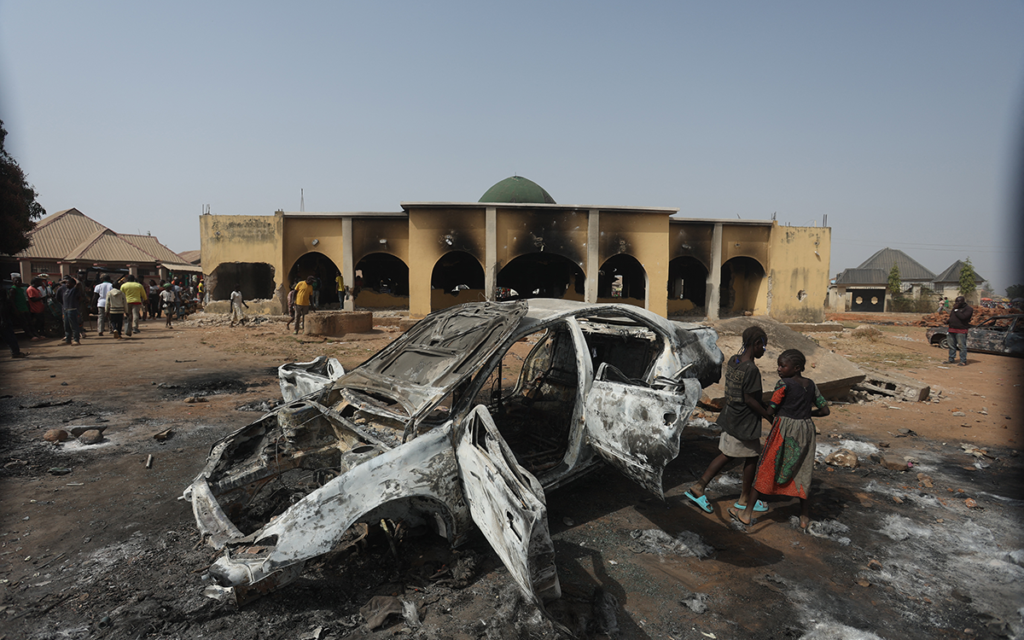 إحدى الهجمات السابقة لتنظيم "داعش" (أ ف ب)