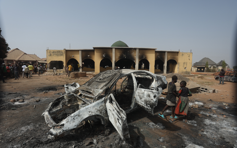 إحدى الهجمات السابقة لتنظيم "داعش" (أ ف ب)