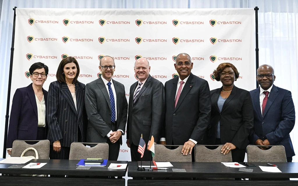 خلال الإعلان عن تمويل أمريكي لقطاع التكنولوجيا الرقمي في أفريقيا (أ ف ب)