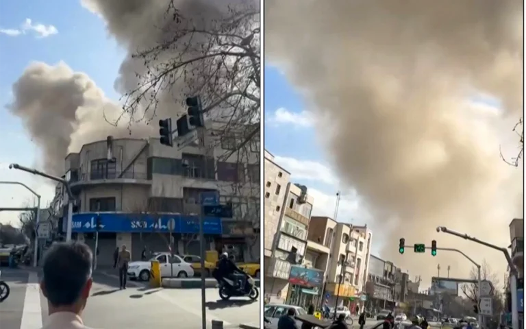 الضربات الأمريكية الإسرائيلية على إيران (أ ف ب)