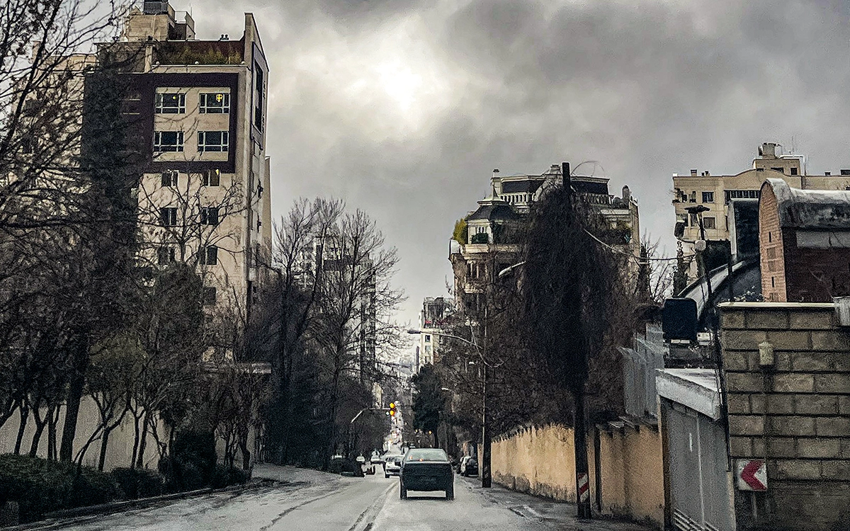 طهران كما بدت أمس (أ ف ب)