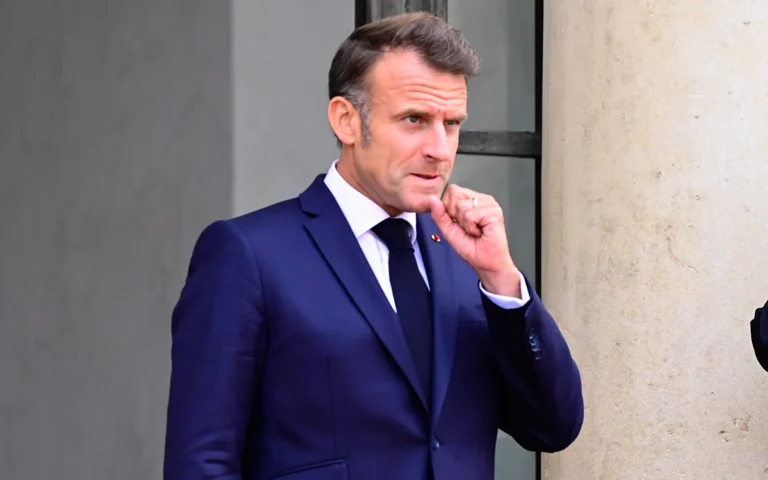 الرئيس الفرنسي إيمانويل ماكرون (أ ف ب)
