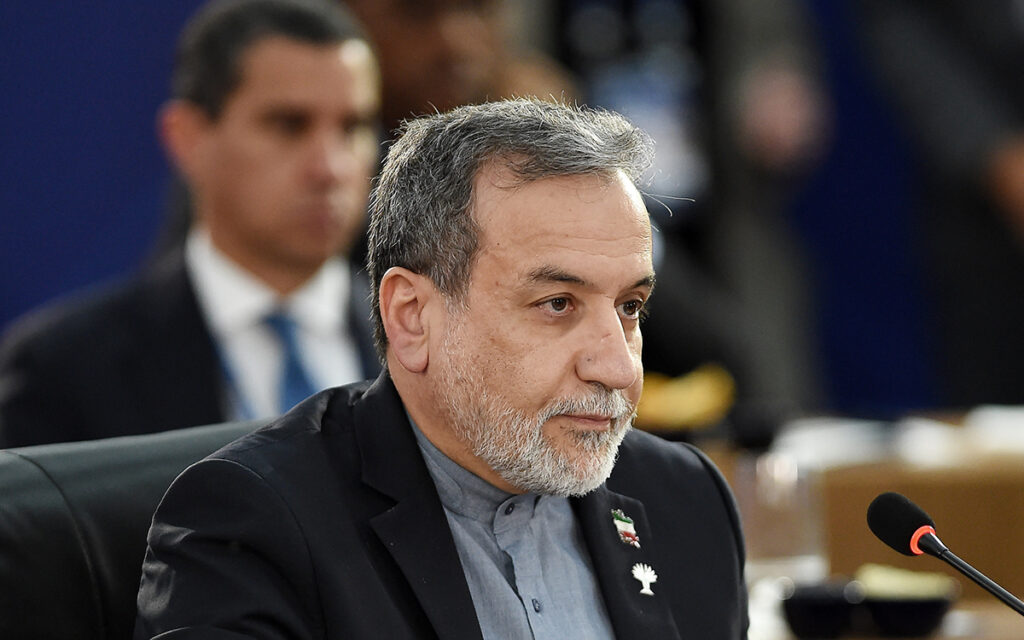 وزير الخارجية الإيراني عباس عراقجي