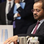 وزير الخارجية العُماني بدر البوسعيدي (أ ف ب)