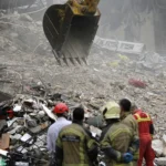 غارات أمريكية وإسرائيلية تتسبب في أضرار جسيمة في منطقة إندرزكو بطهران (أ ف ب)