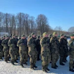 لواء في الجيش الألماني يتسلم قيادة وحدة القتال التابعة لحلف الناتو في ليتوانيا (أ ف ب)