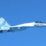 مقاتلة روسية تحلق فوق بحر البلطيق(أ ب)