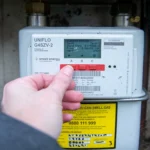 عداد غاز ذكي مسبق الدفع في بريطانيا(رويترز)