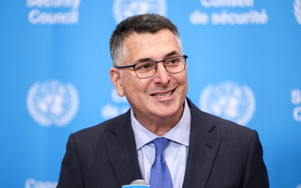 وزير الخارجية الإسرائيلي جدعون ساعر(أ ف ب)