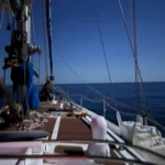 مهمة أسطول الصمود العالمي لإيصال مساعدات إلى غزة(أ ف ب)