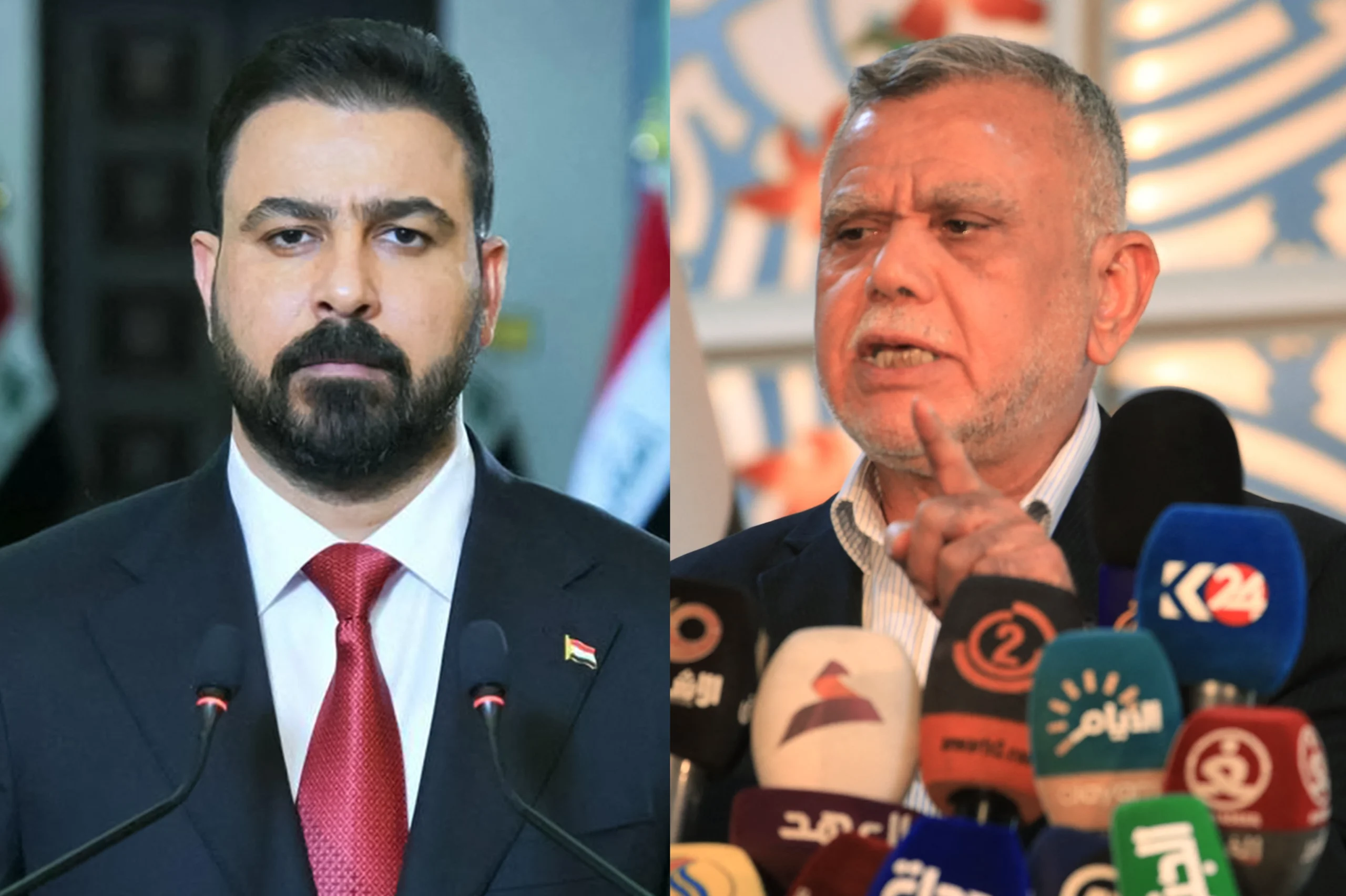 هادي العامري وعلي الزيدي