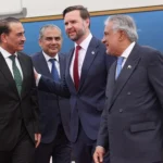 نائب الرئيس الأمريكي جيه دي فانس في إسلام آباد بوقت سابق(أ ف ب)