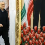الرئيس الإيراني مسعود بزشكيان (أ ف ب)