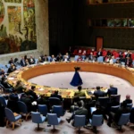 اجتماع لمجلس الأمن التابع للأمم المتحدة بشأن السودان في مقر الأمم المتحدة (أ ف ب)