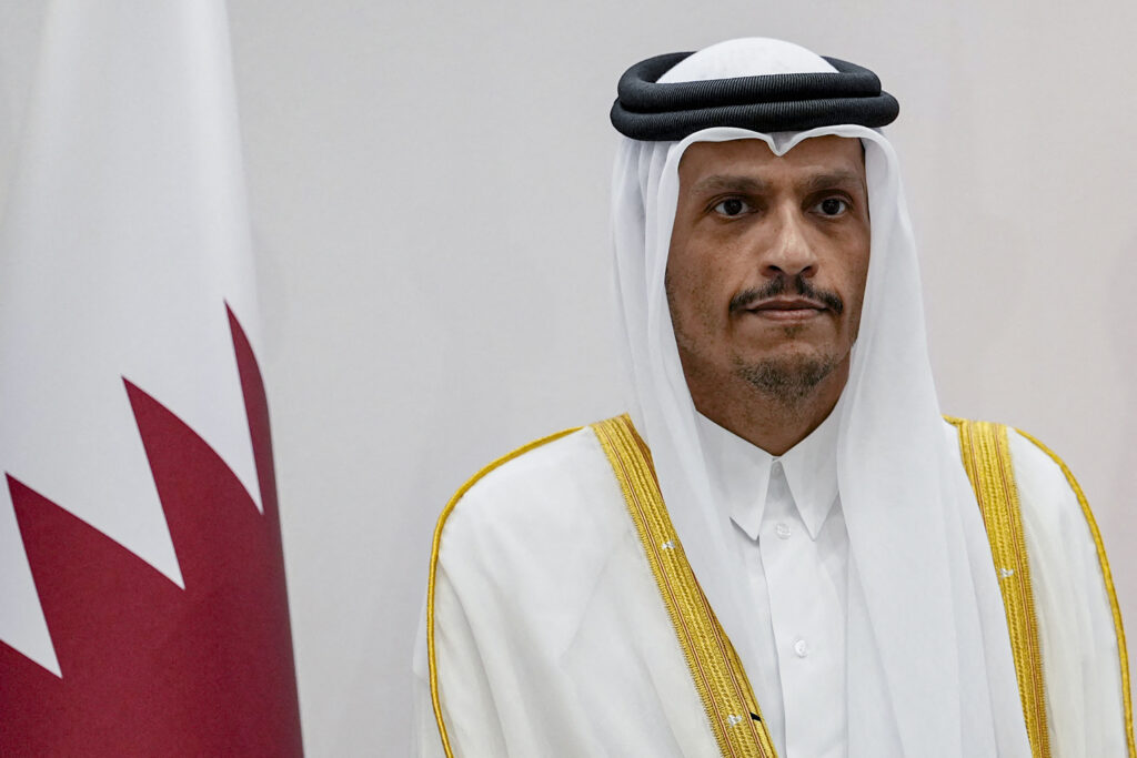 رئيس وزراء قطر، محمد بن عبد الرحمن آل ثاني (أ ف ب)