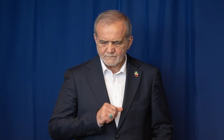 الرئيس الإيراني مسعود بزشكيان