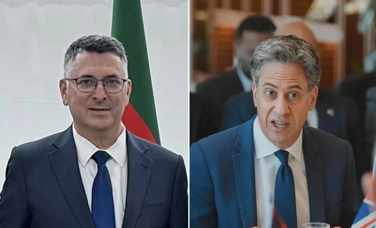 وزير الخارجية البريطاني ونظيره الإسرائيلي