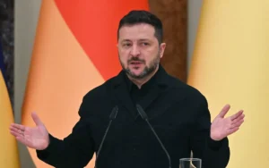 الرئيس الأوكراني (أ ف ب)