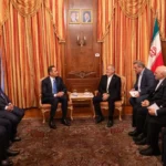 رئيس الوزراء القطري يجري محادثات مع مسؤولين إيرانيين في نيويورك (أكس)