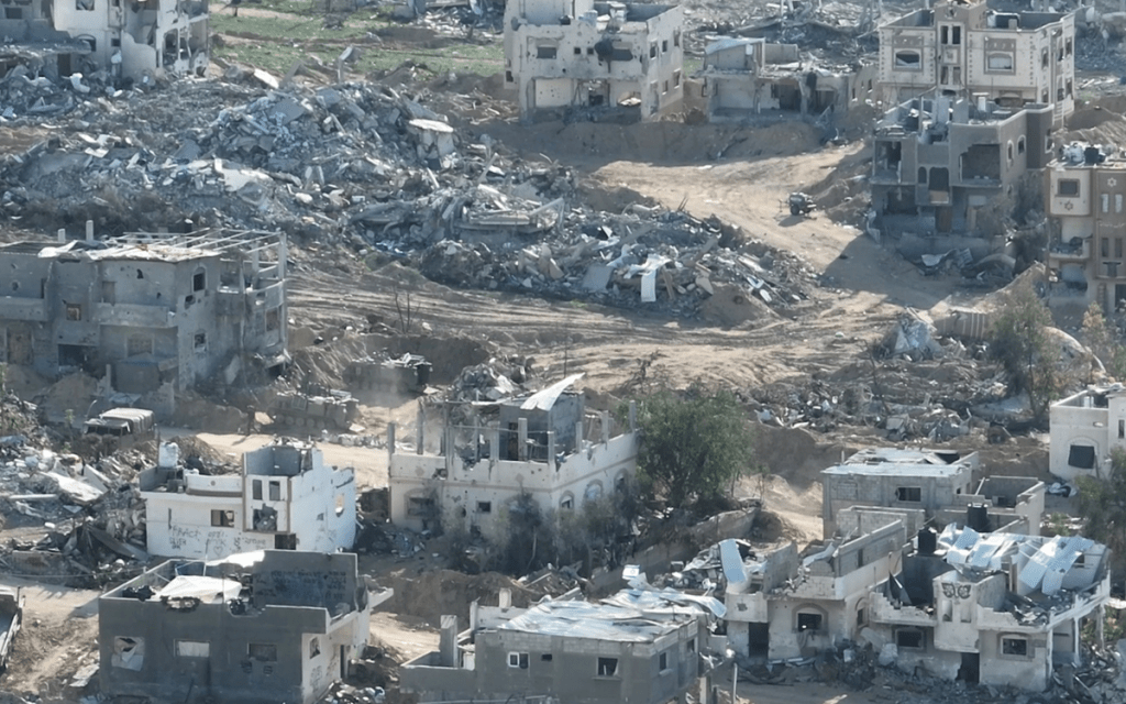 Scenes of destruction in Gaza