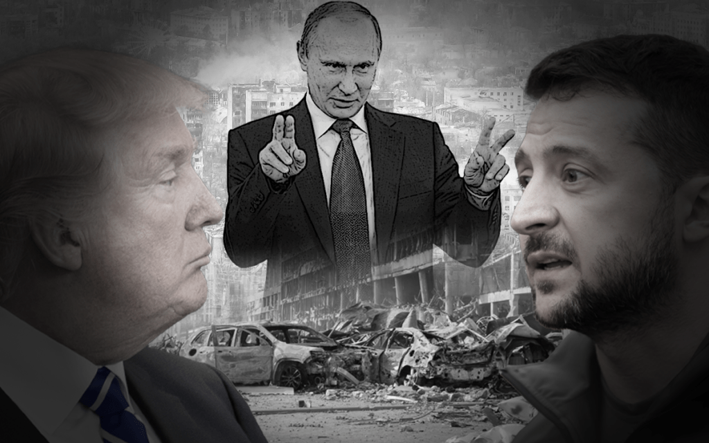 As Trump retreats and Putin advances, Zelensky stands alone on a shifting front