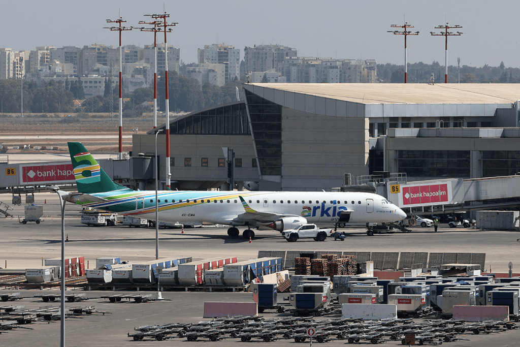 Ben Gurion Airport. AFP