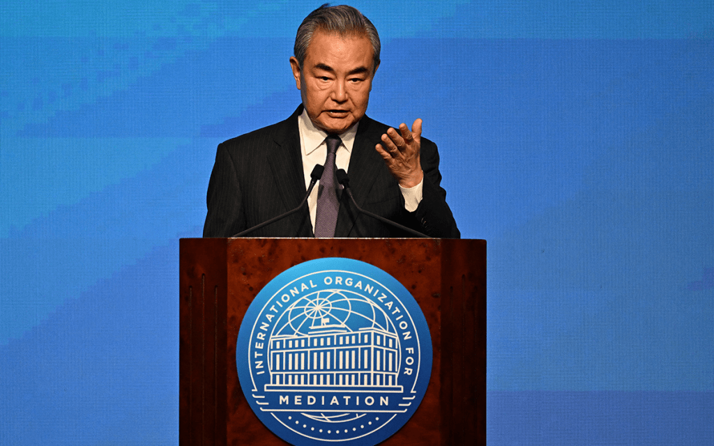 Chinese Foreign Minister Wang Yi. AFP