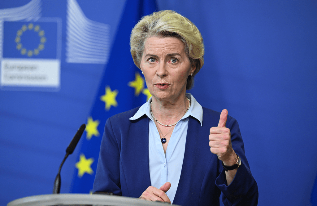 European Commission President Ursula von der Leyen
