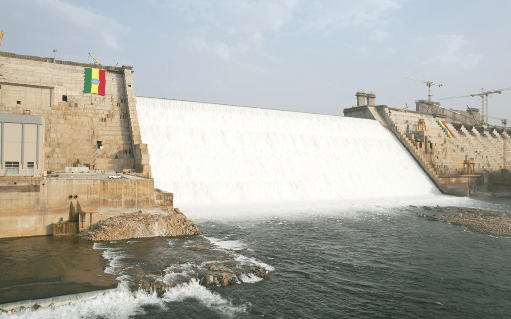 The Ethiopian Grand Renaissance Dam. AFP