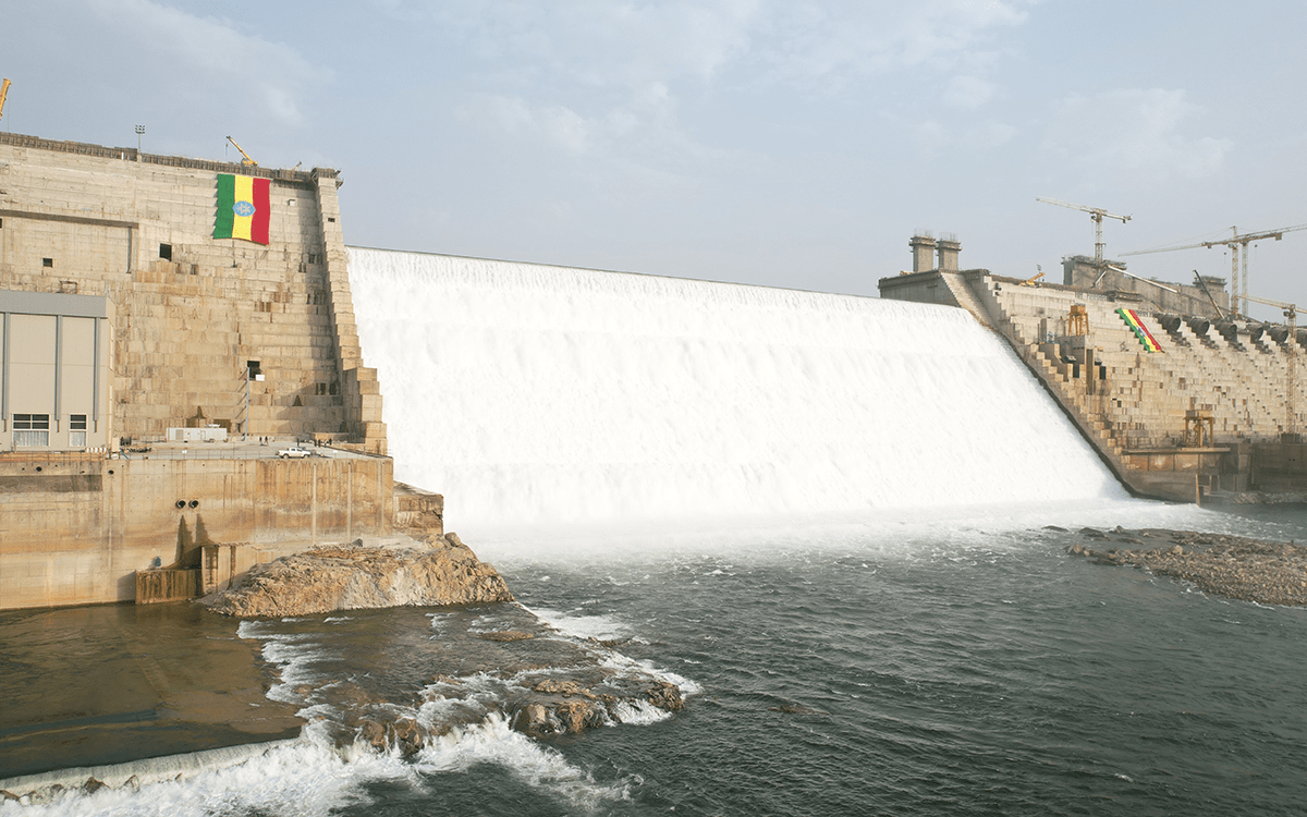 The Ethiopian Grand Renaissance Dam. AFP
