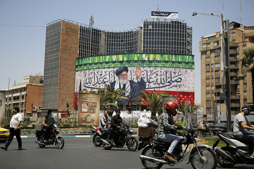 Iranian citizens in the capital, Tehran.