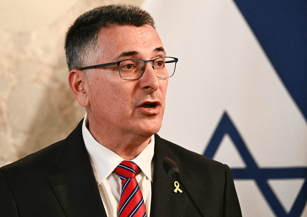Israel's Foreign Minister Gideon Sa'ar.