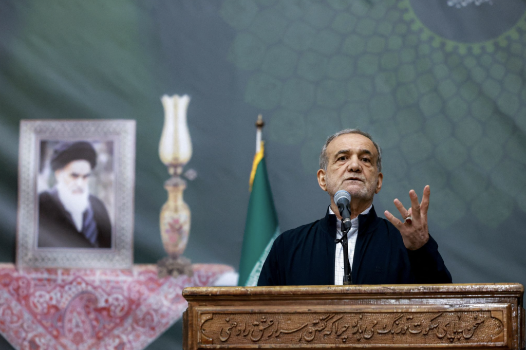 Iranian President Masoud Pezeshkian