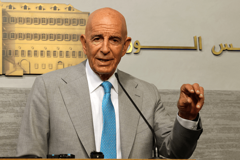 US Ambassador to Turkey and Special Envoy for Syria Tom Barrack. AFP