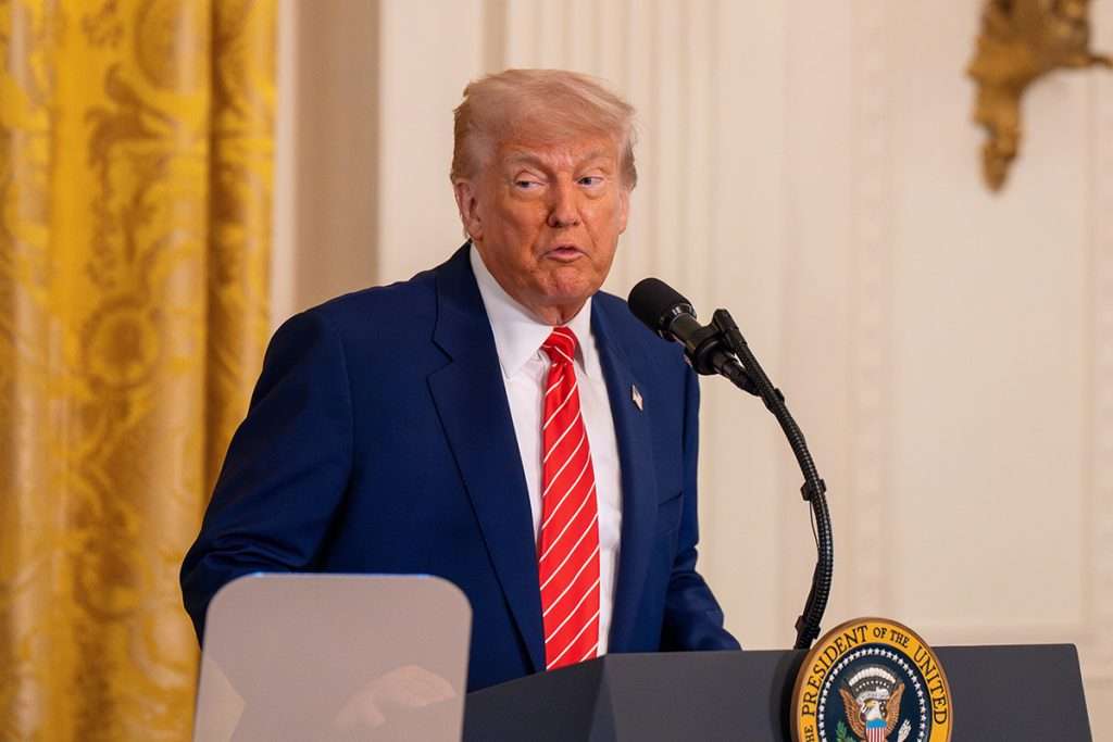 US President Donald Trump